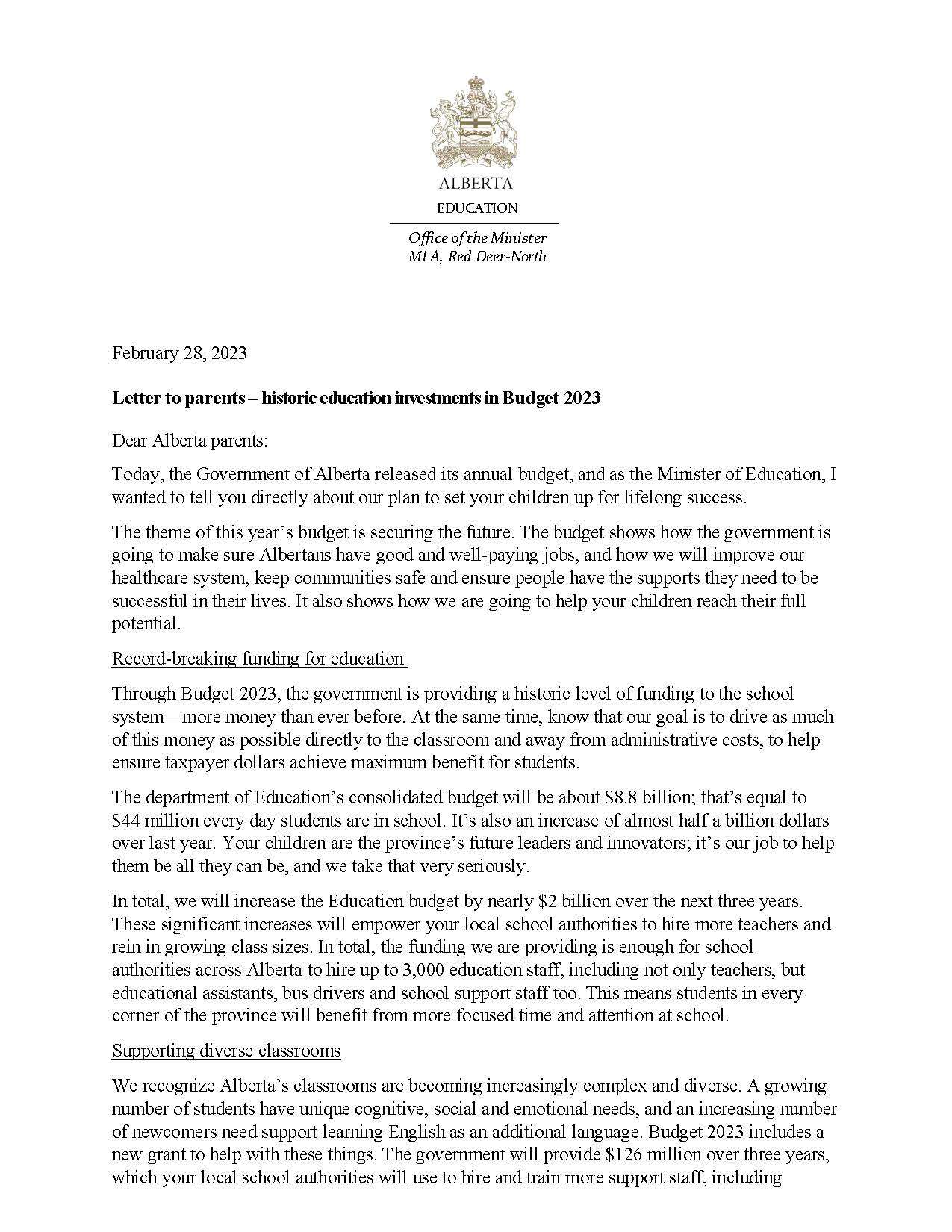 Minister-letter-to-parents---budget-2023_Page_1