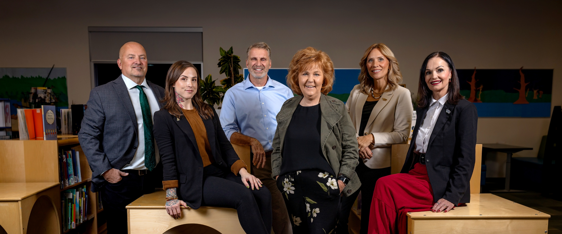 Left to right: Quinn, Megan, Pat, Tracy, Catherine, Gwen